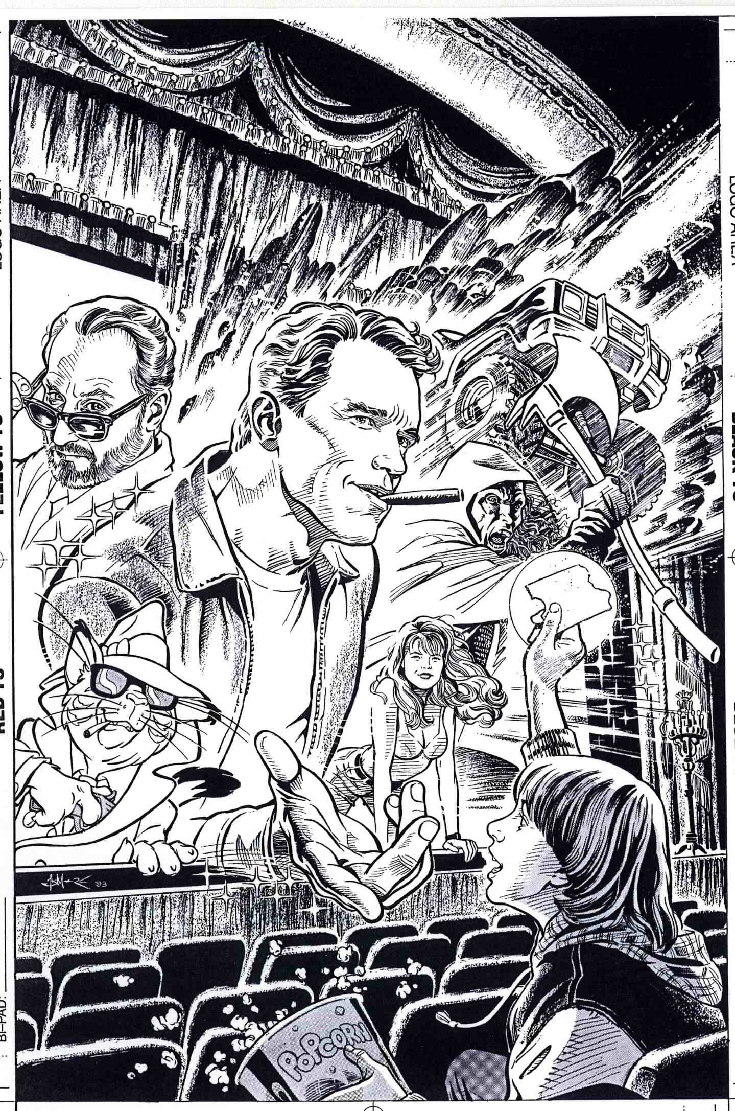 Artstation Last Action Hero Jerome Moore