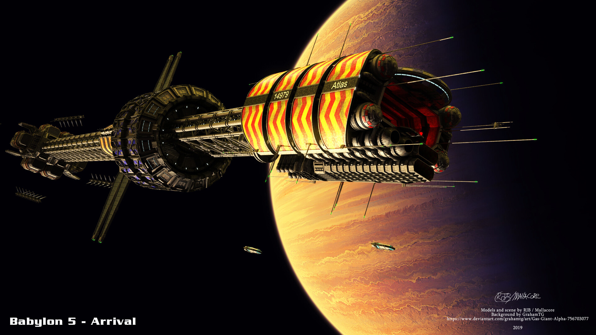 Ryan Begemann Babylon 5 Explorer Class
