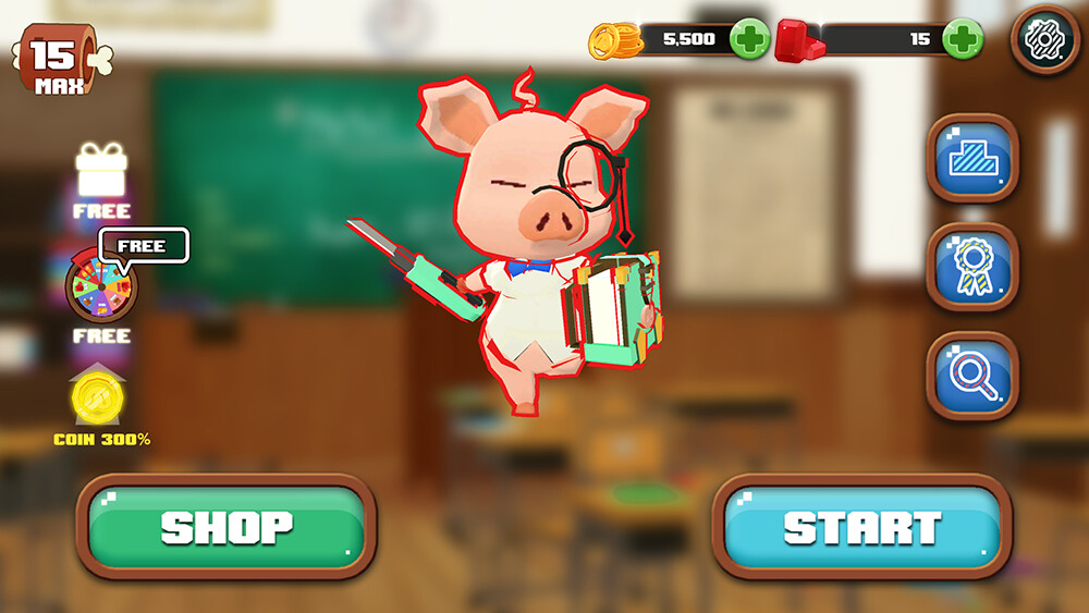 Woo Dii Cutmaster 3d Casual Action Game