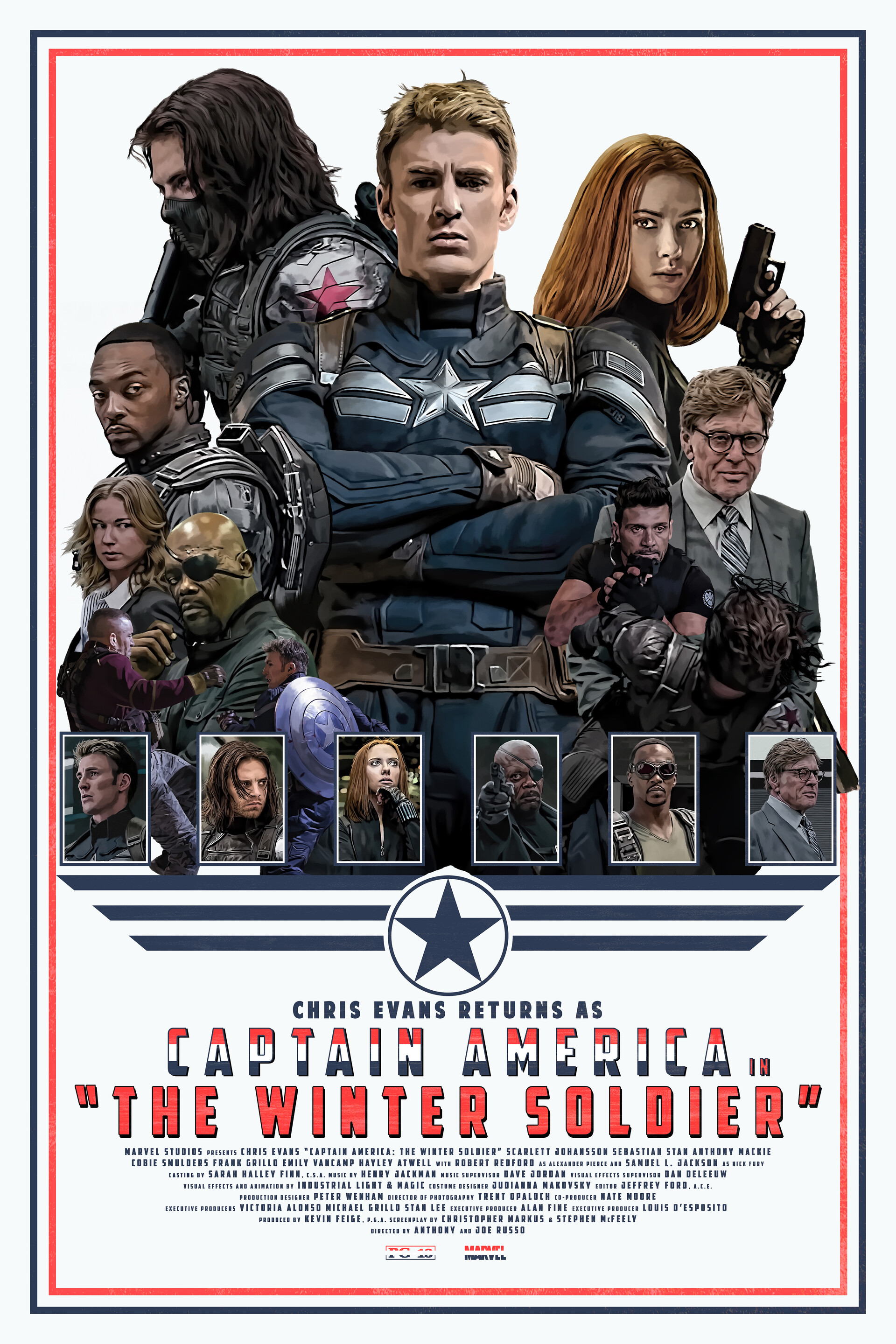Artstation Captain America The Winter Soldier Dakota Randall
