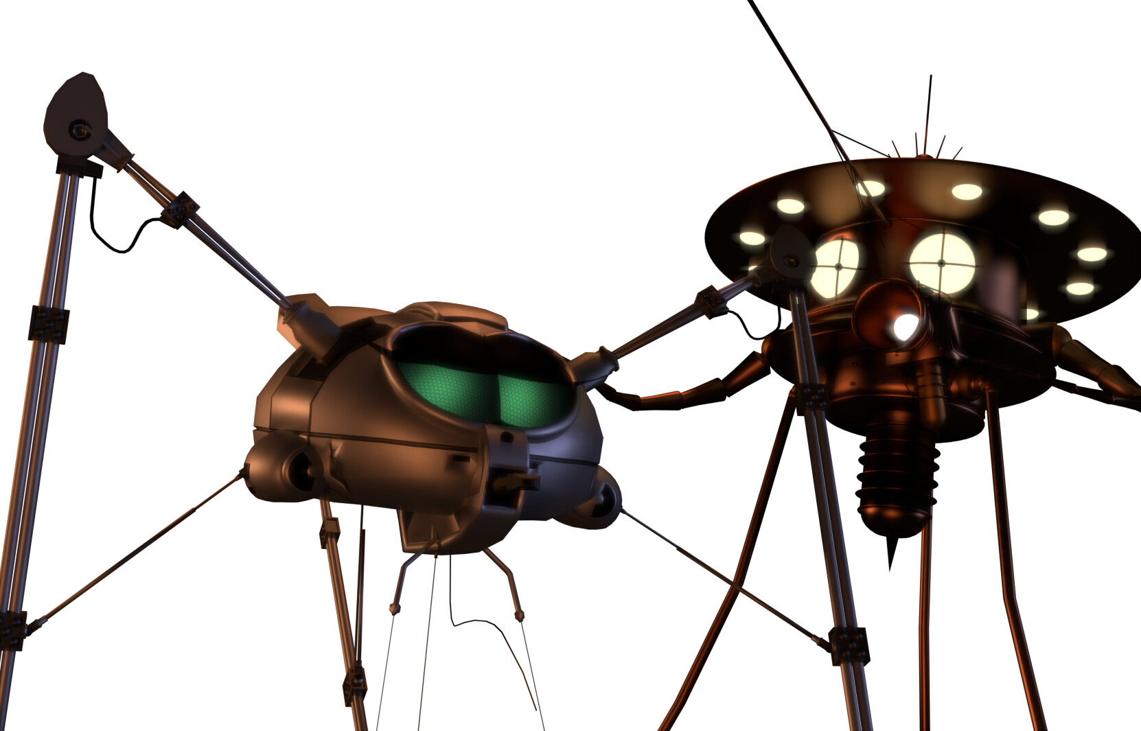 jeff wayne war of the worlds tripod model
