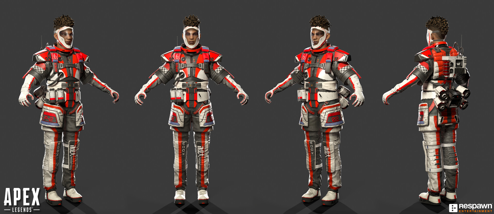 Patrick Yeung Apex Legends Character Skin Bangalore Apex Overdrive