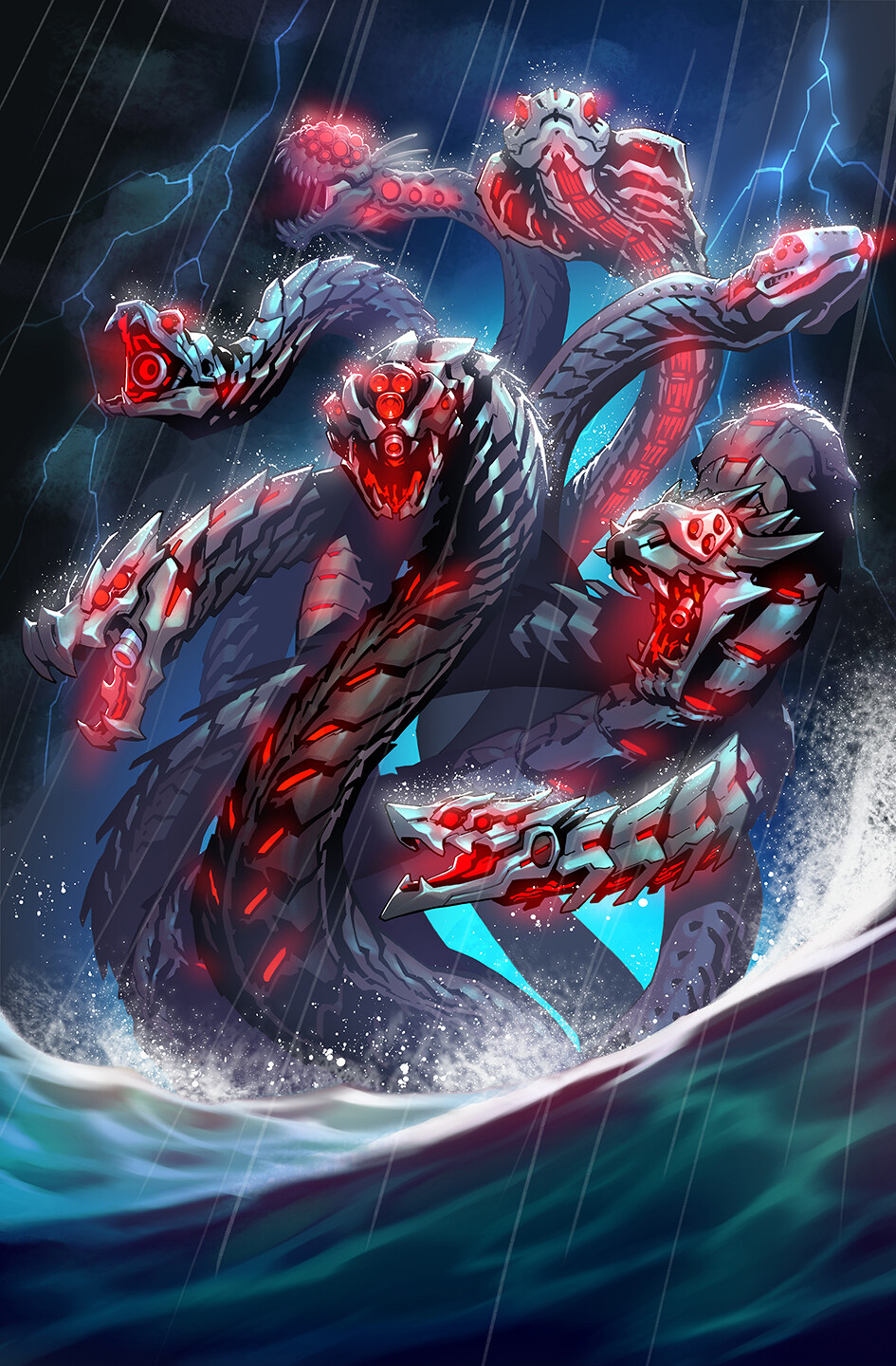 ArtStation Yamata no Orochi