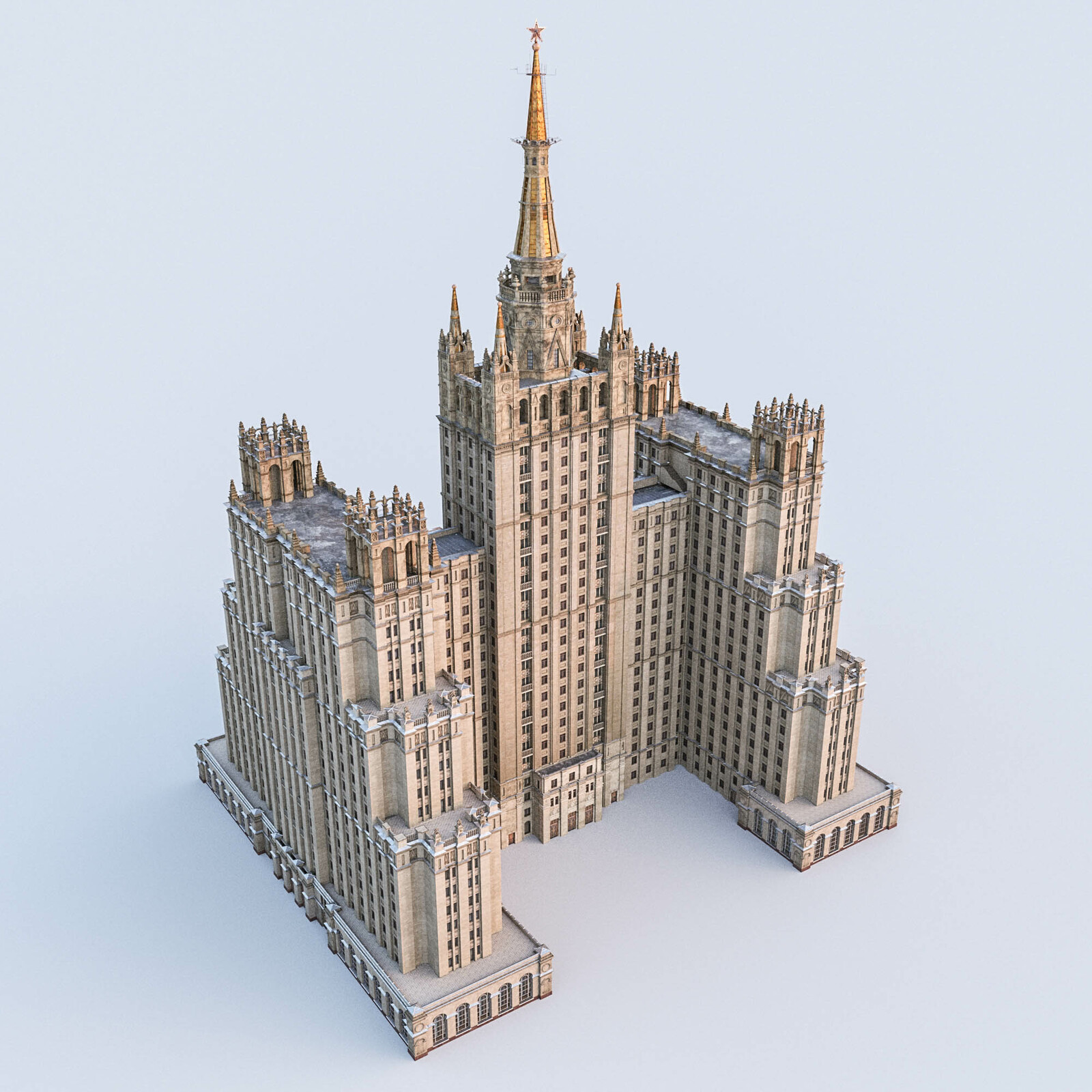 Сталинки в майнкрафте схема