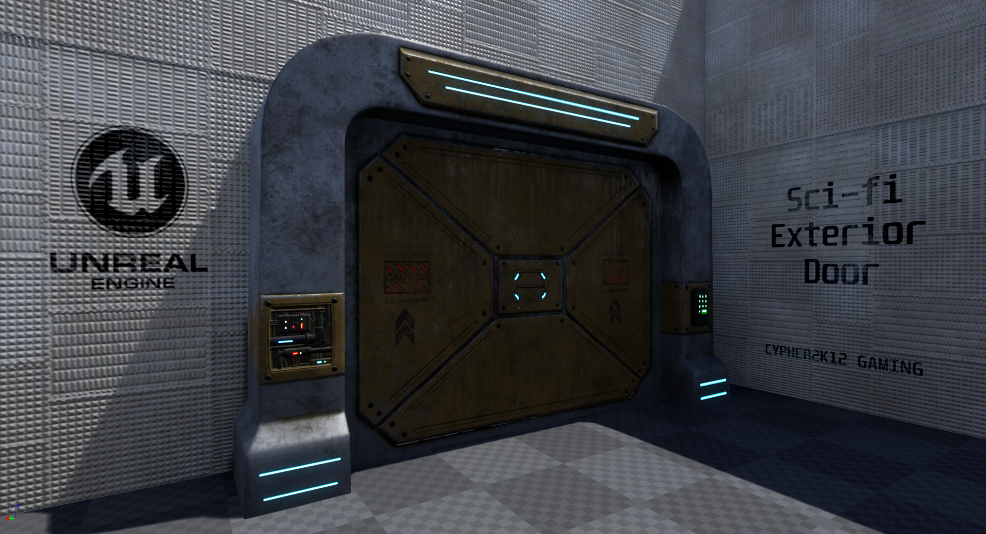 Image of Sci-fi Exterior Doorway
