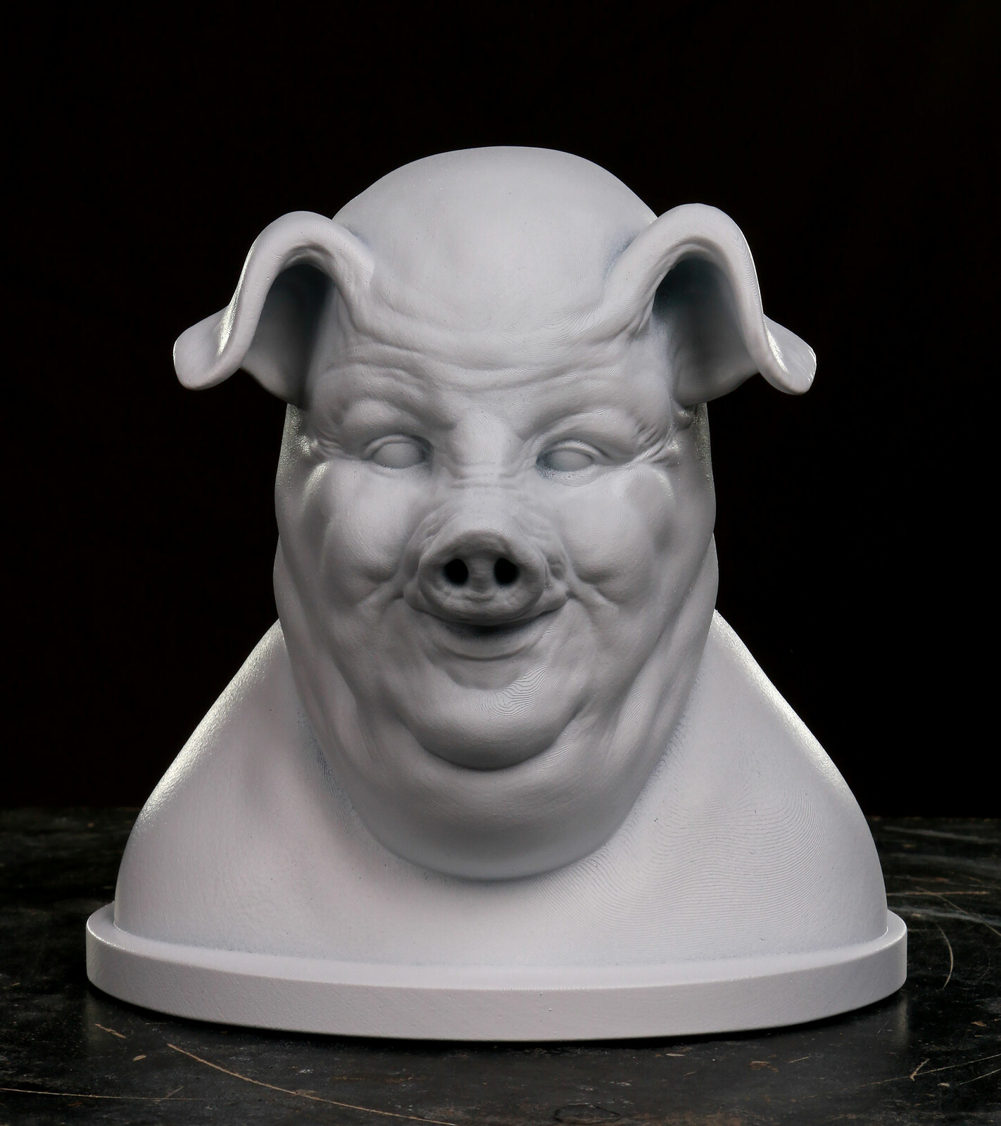Christopher Goodman Pig Man 3D Print
