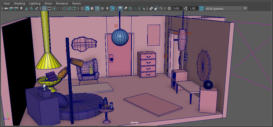 Jonathan Sosa - Eddy's Room 3D Model (Ed, Edd, nd Eddy)