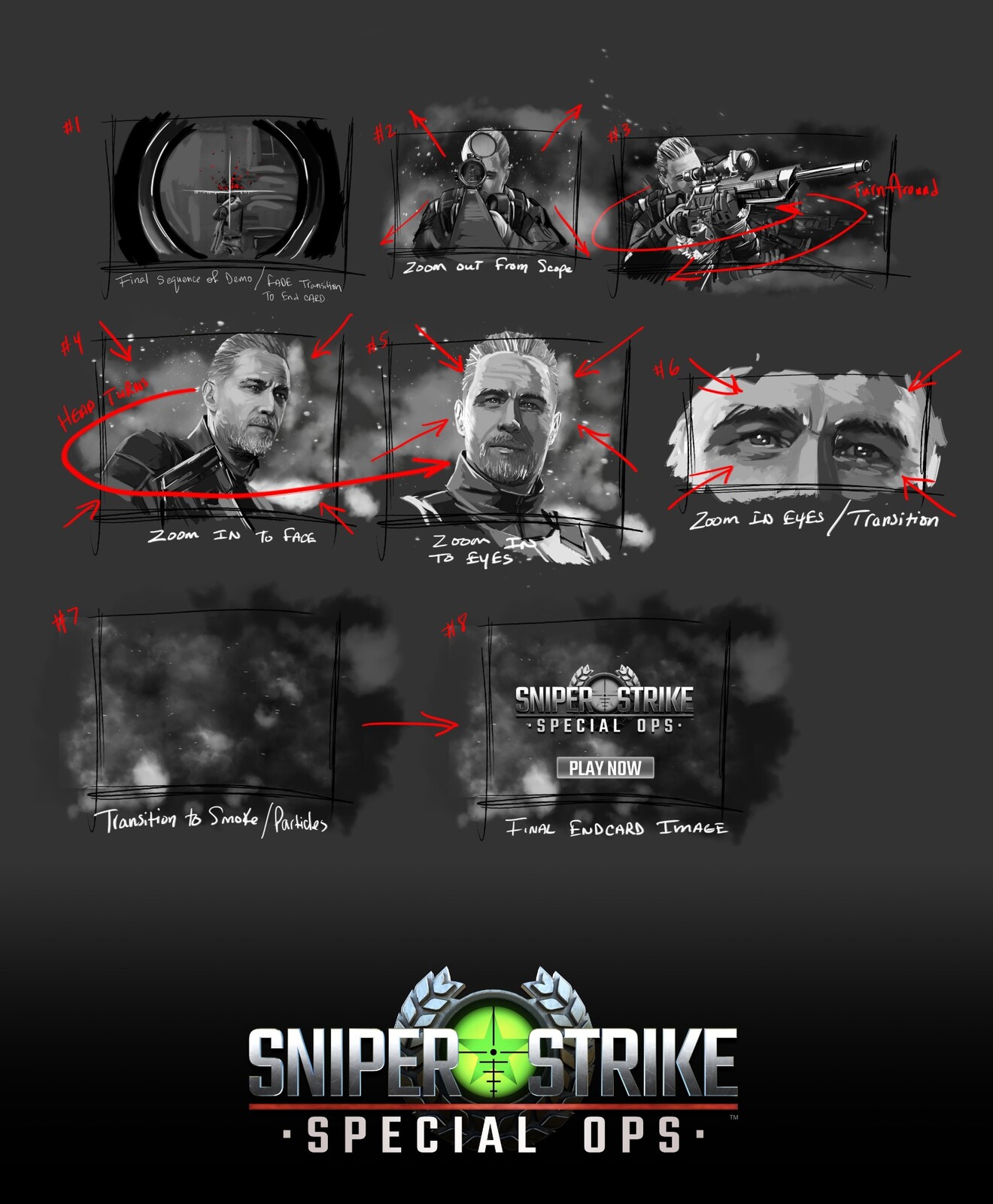 creative direction (storyboard)