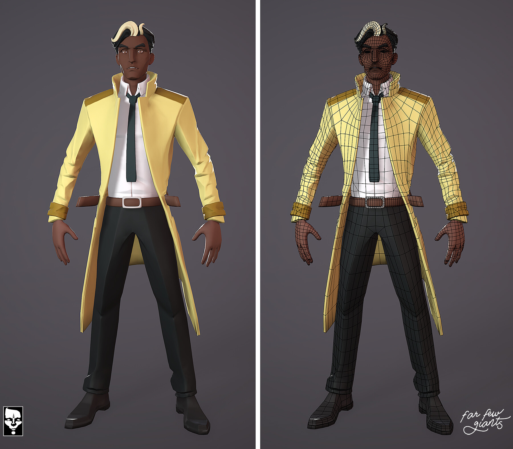 Detective Nacir - Far Few Giants - Game Ready
