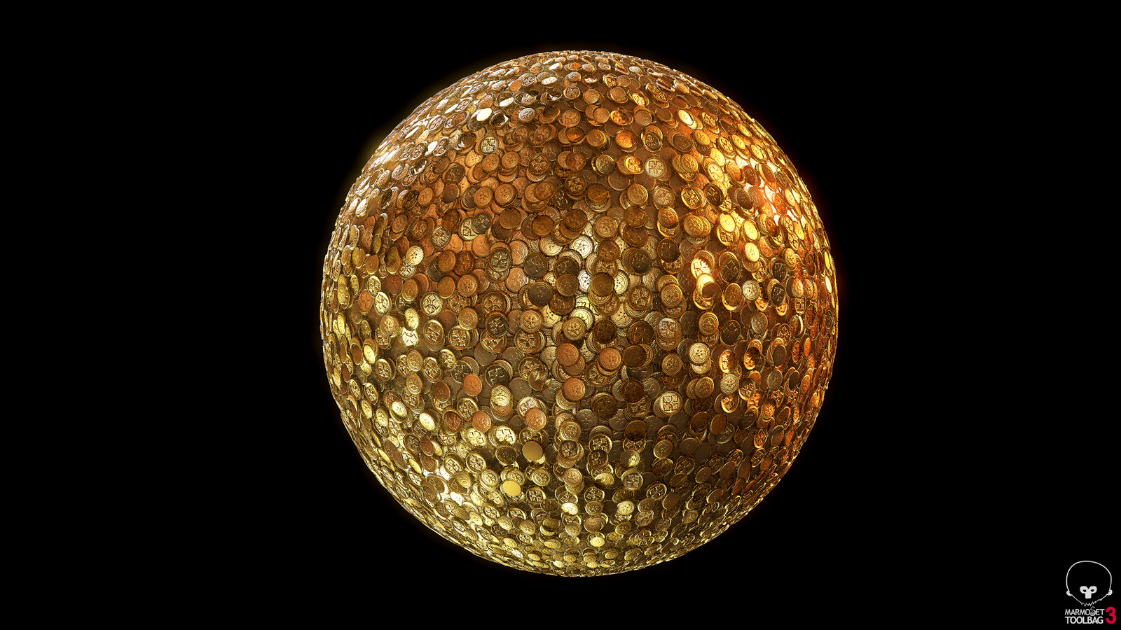 Axl Pendleton - Gold Coin Floor Material