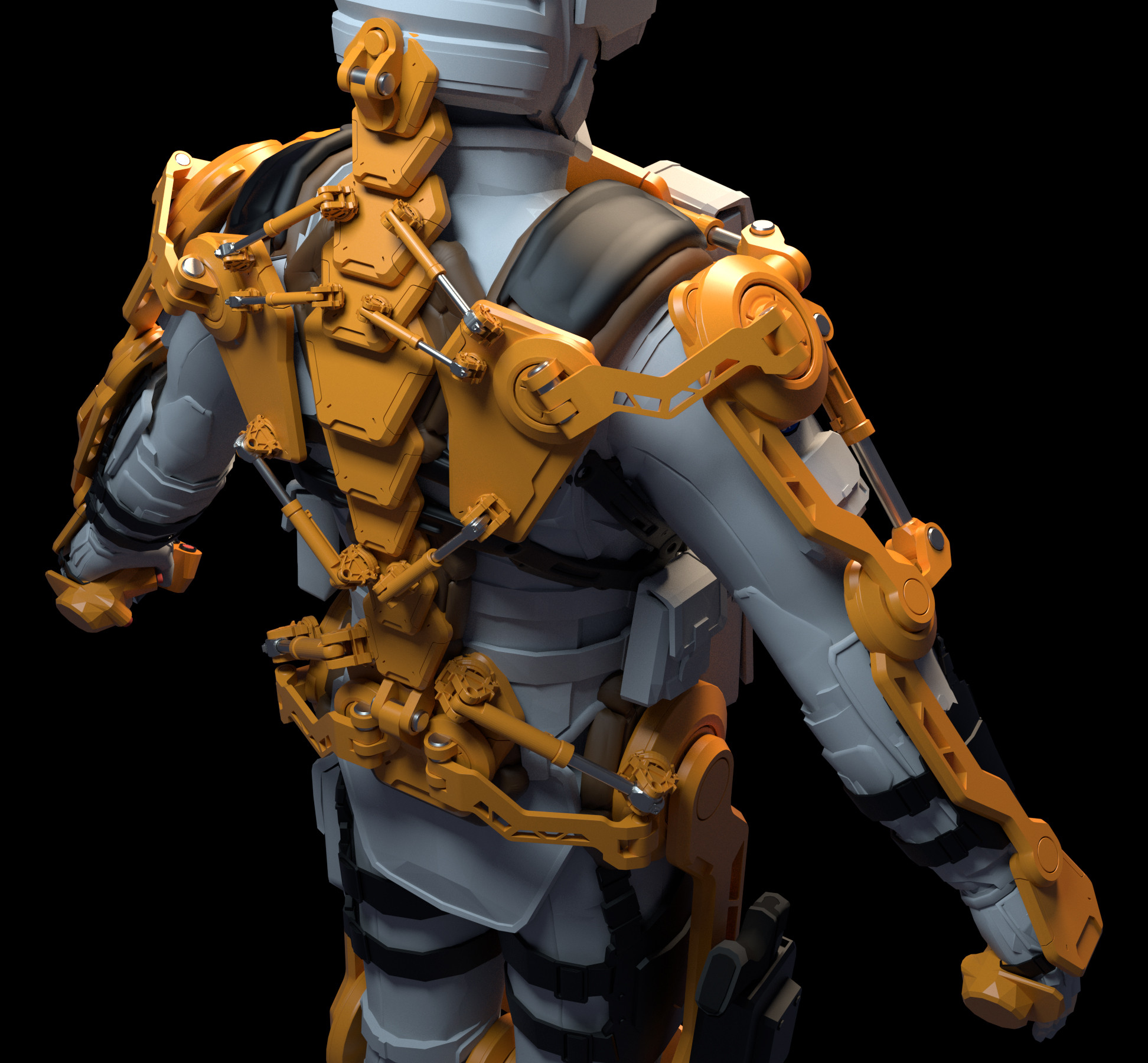 активный экзоскелет