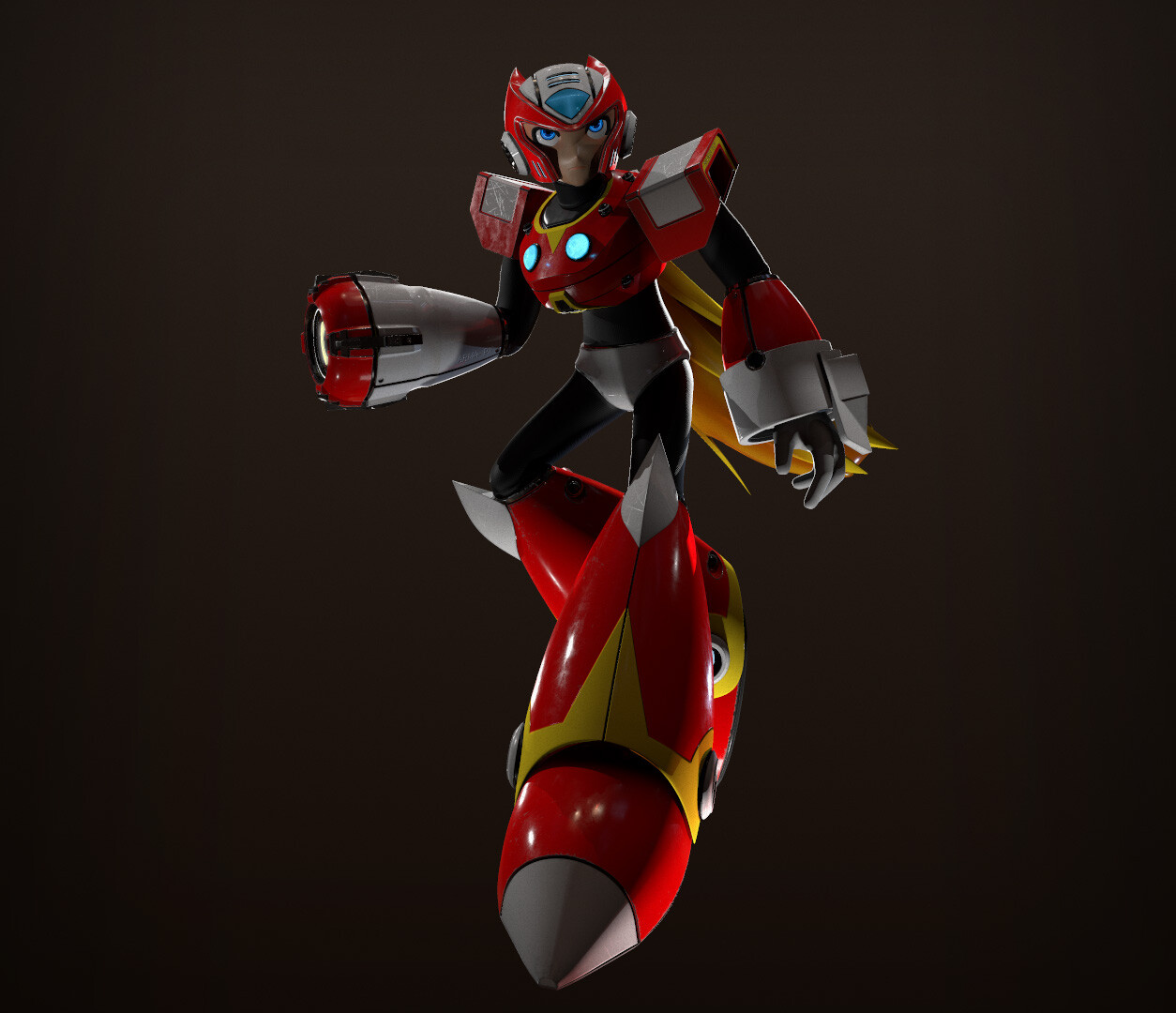 Artstation Megaman Zero Jani Paasovaara