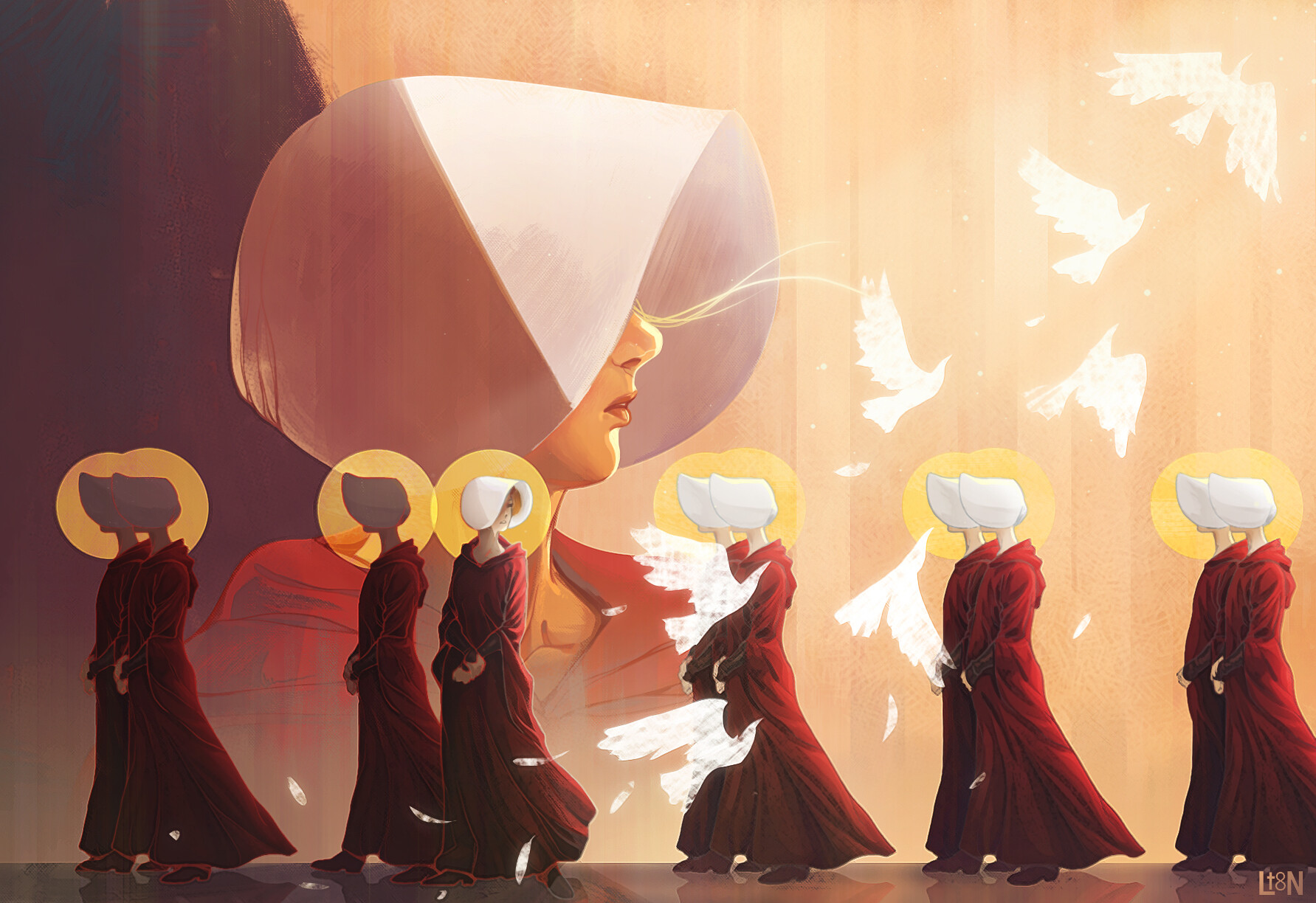 ArtStation - The Handmaid's Tale, Lessa Namidairo