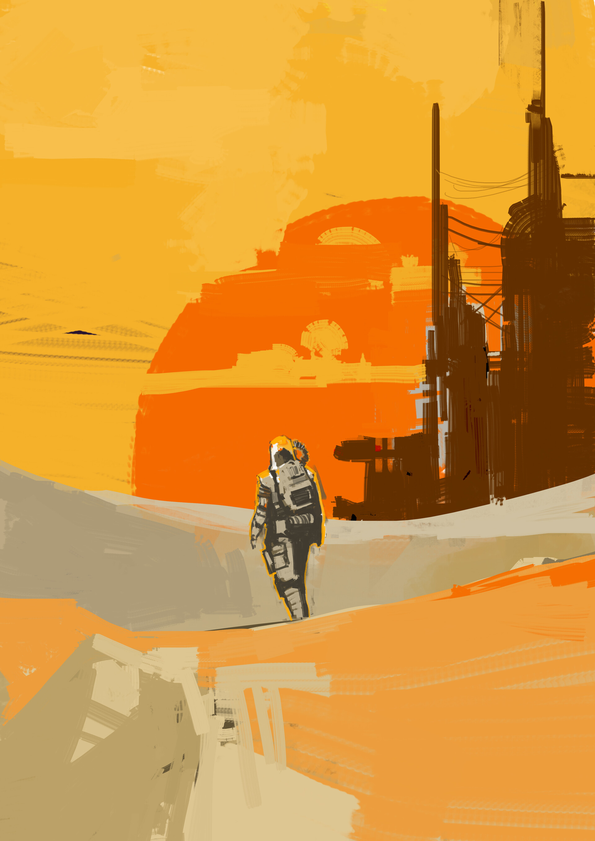 ArtStation - Quick sketch / exile