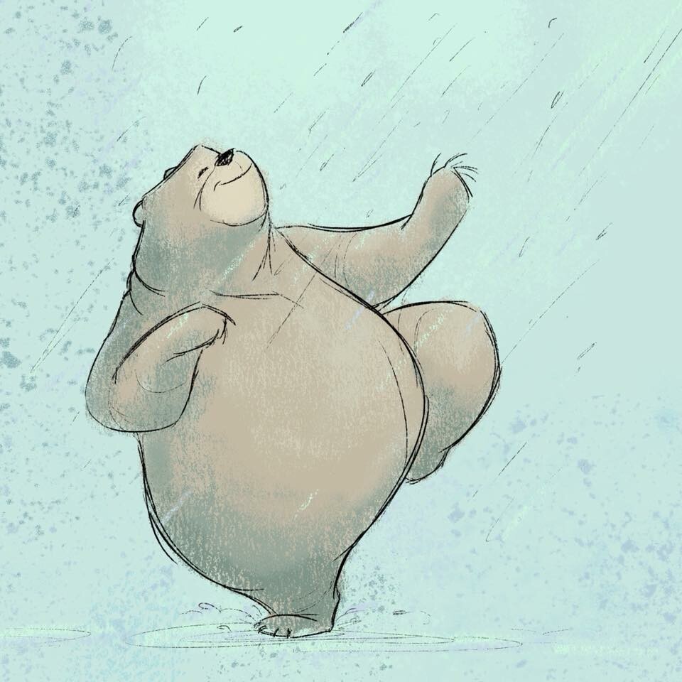 "It isn't about waiting for the storm to pass, it's about learning to dance in the rain."