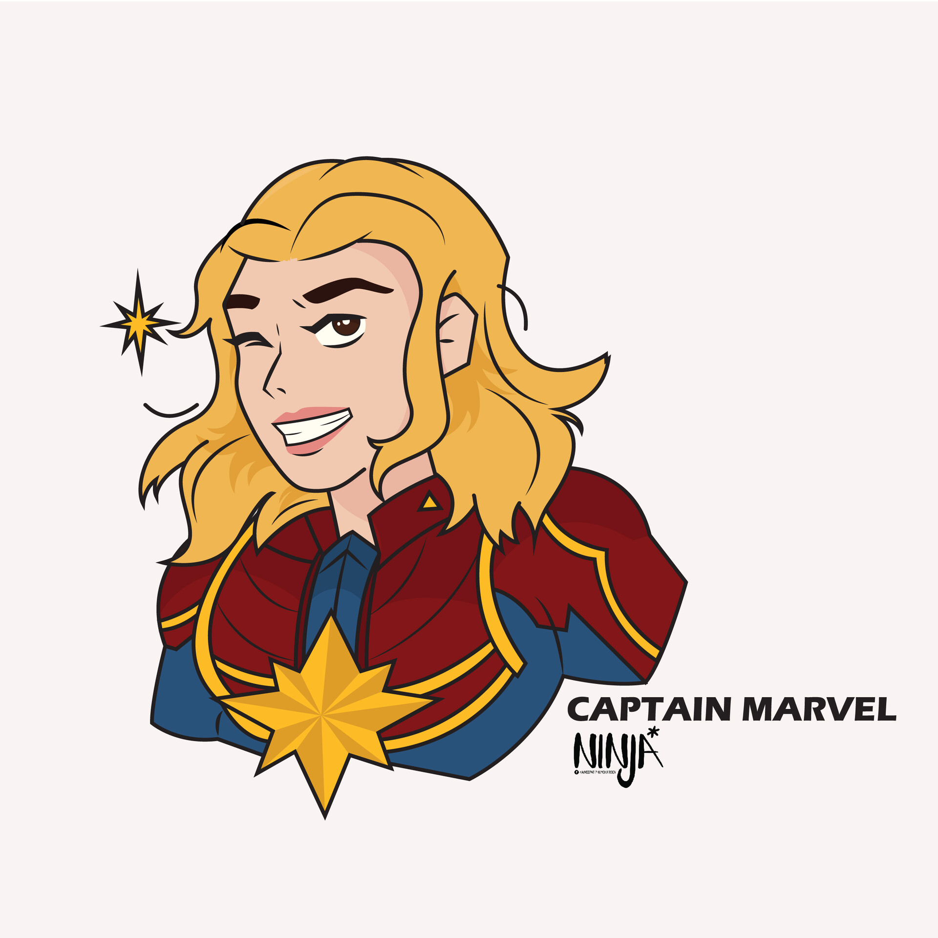 ArtStation - CAPTAIN MARVEL