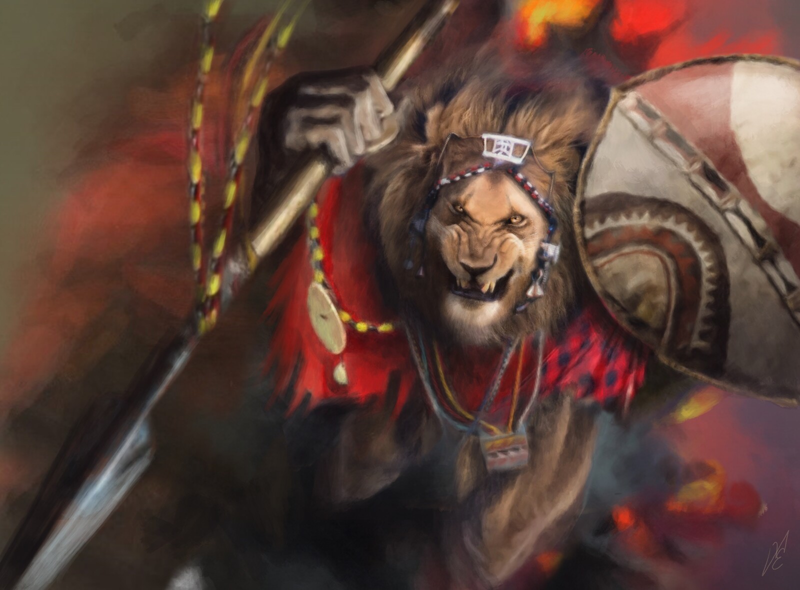 Werelion of the Maasai