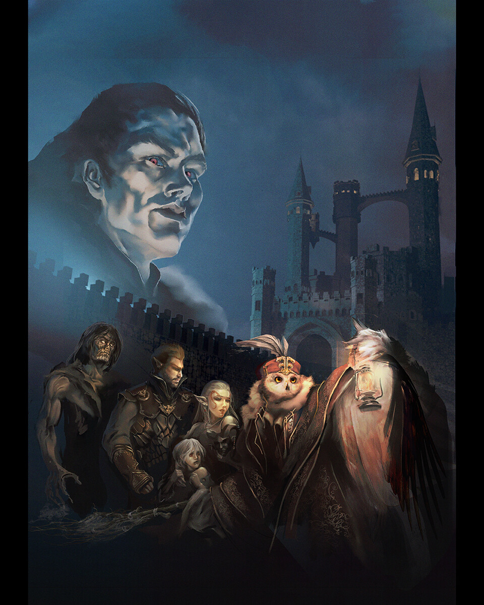 Curse of Strahd campaign poster