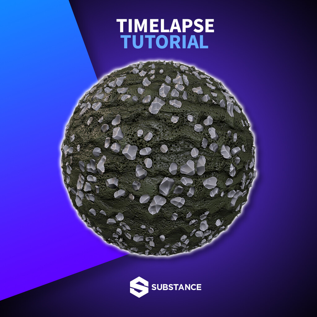 ArtStation - Mud Ground With Rocks Material Timelapse Tutorial ...