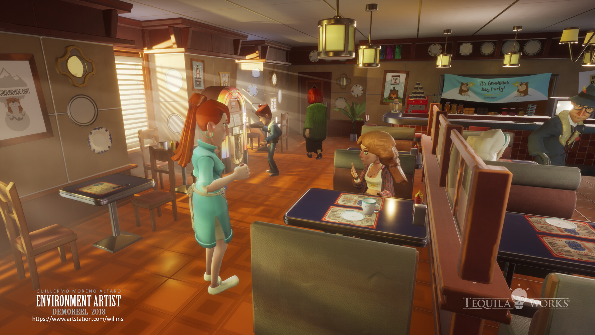 ArtStation VR Game GroundHog Day: Like Father Like Son