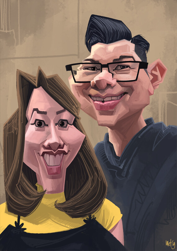 Artstation Felix And Siske Met Mangindaan