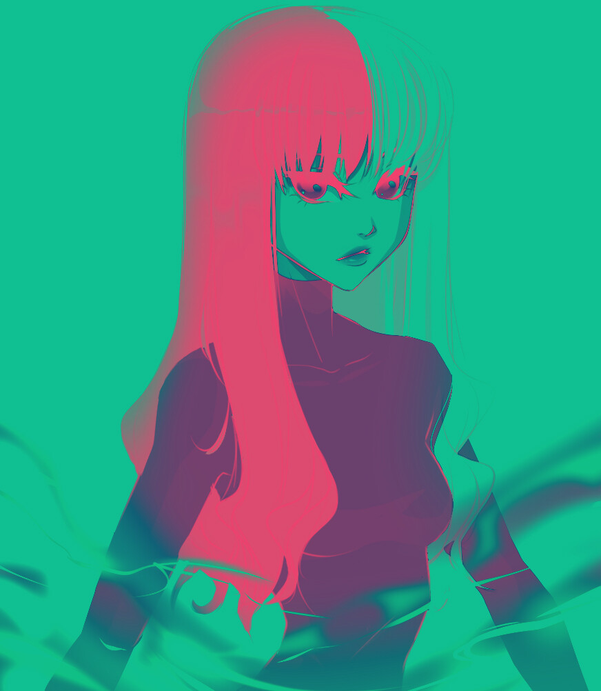 Amerings Art Neon Neon genesis evangelion anime girls asuka langley soryu spear of longinus. amerings art neon
