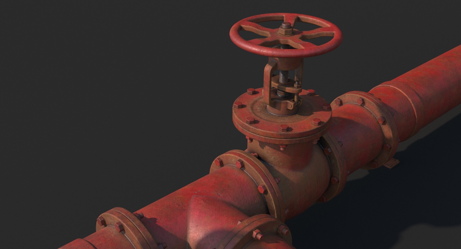 Mechanic 3d Industrial Pipes