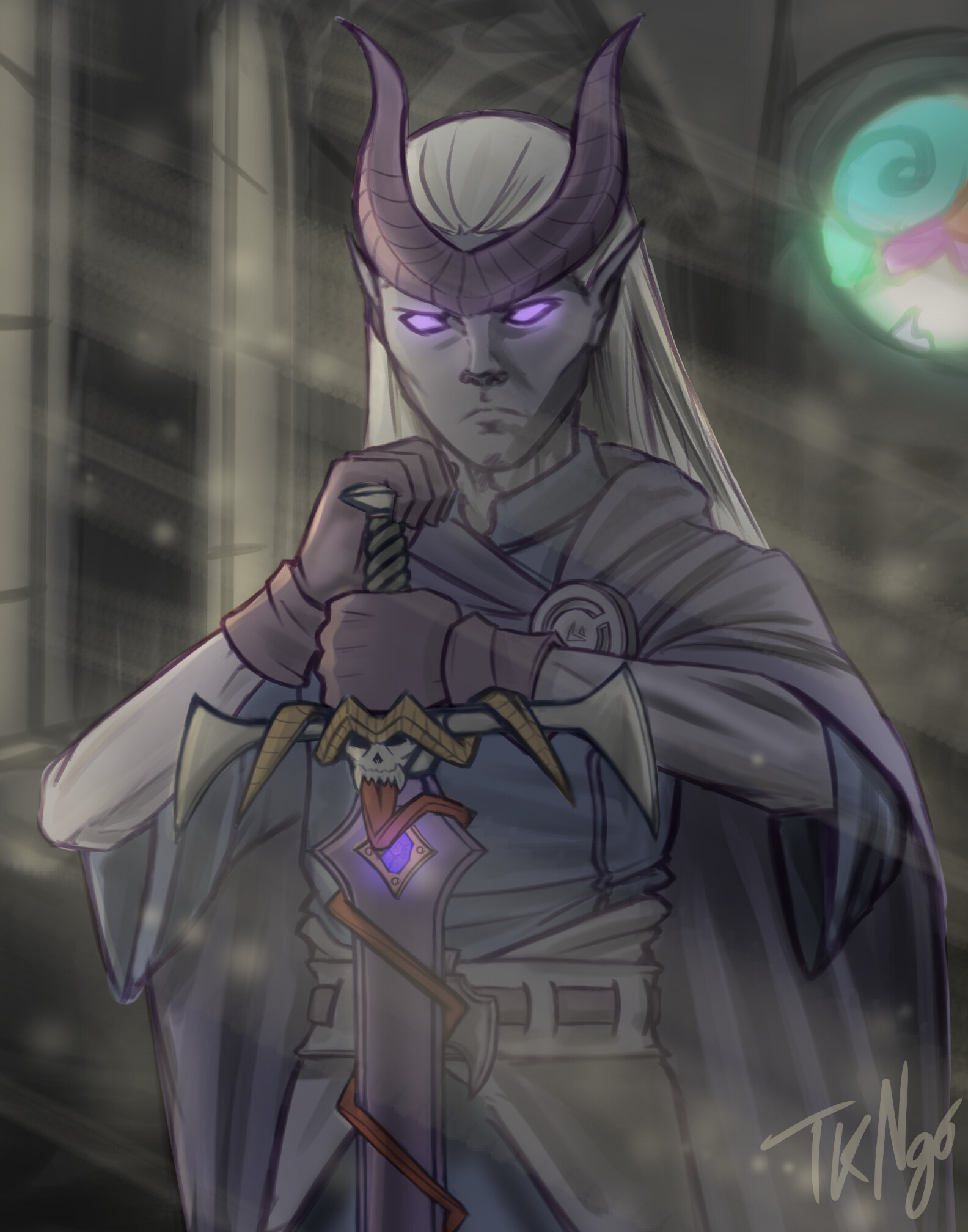 Hexblood Character Art Every hexblood exhibits features suggestive of the hag whose magic inspires their powers. agorriacosmopolitan