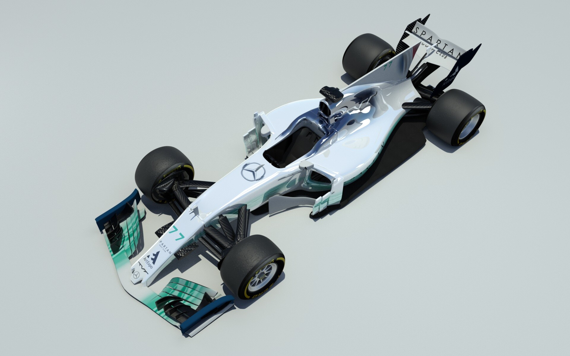 Artstation Formula One 2017 Concept Chris Ivan