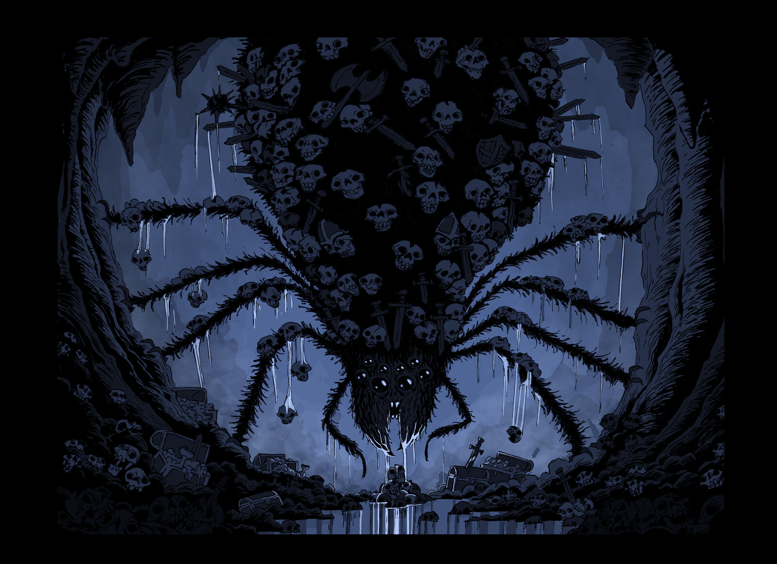 "Spooky Cave Dweller"