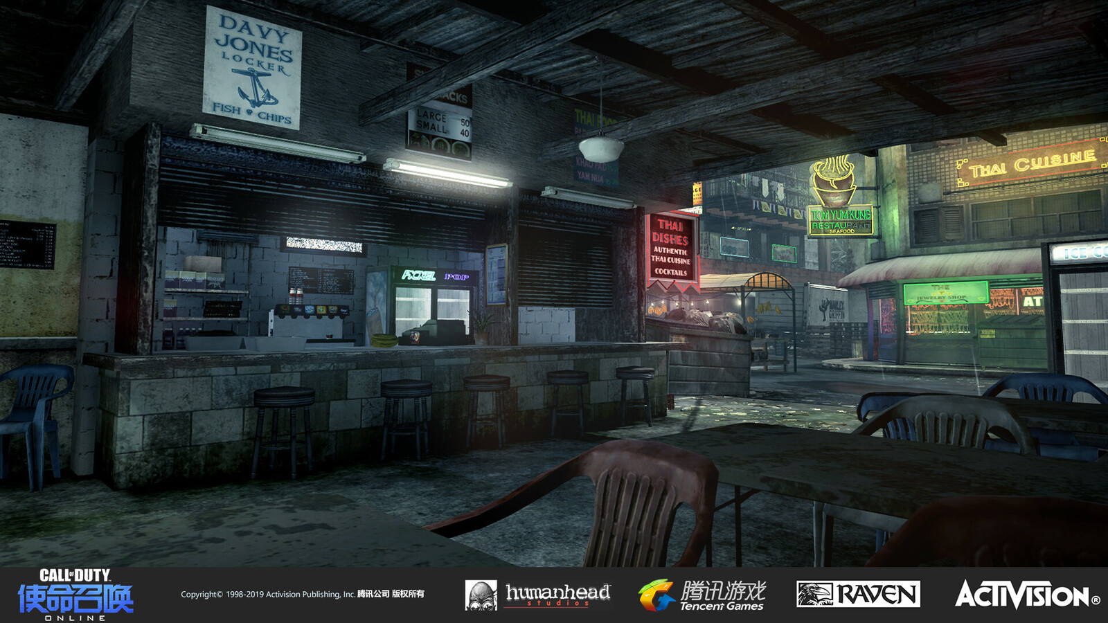 Responsible for set dressing, creating/blending materials, building interiors to buildings, and aided in lighting.