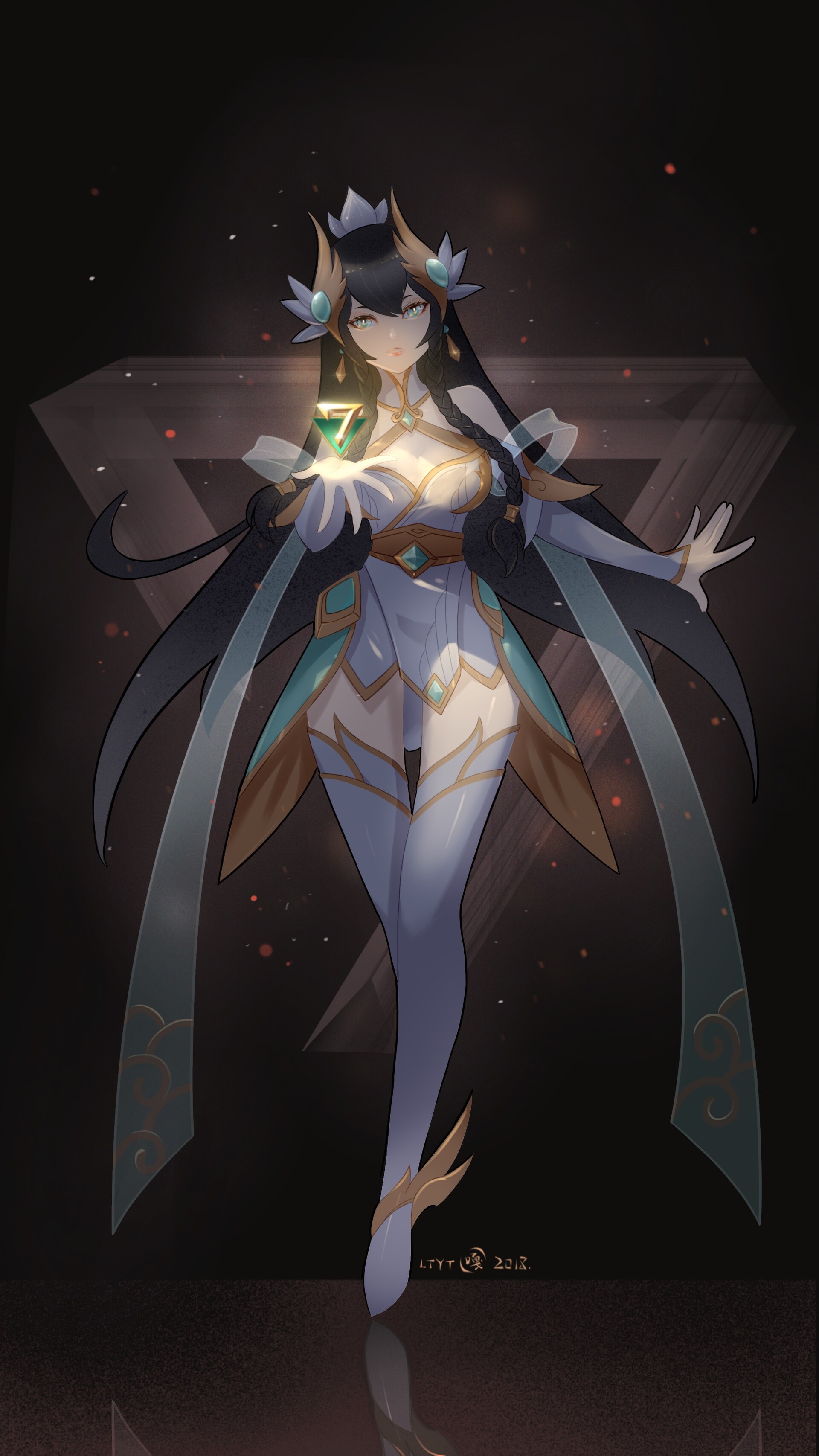 divine sword irelia statue