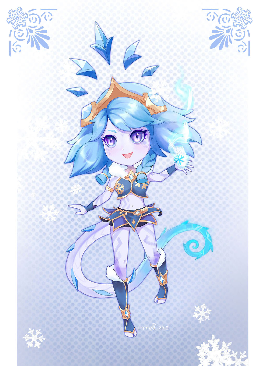 ArtStation 【Winter Wonder】Neeko Q