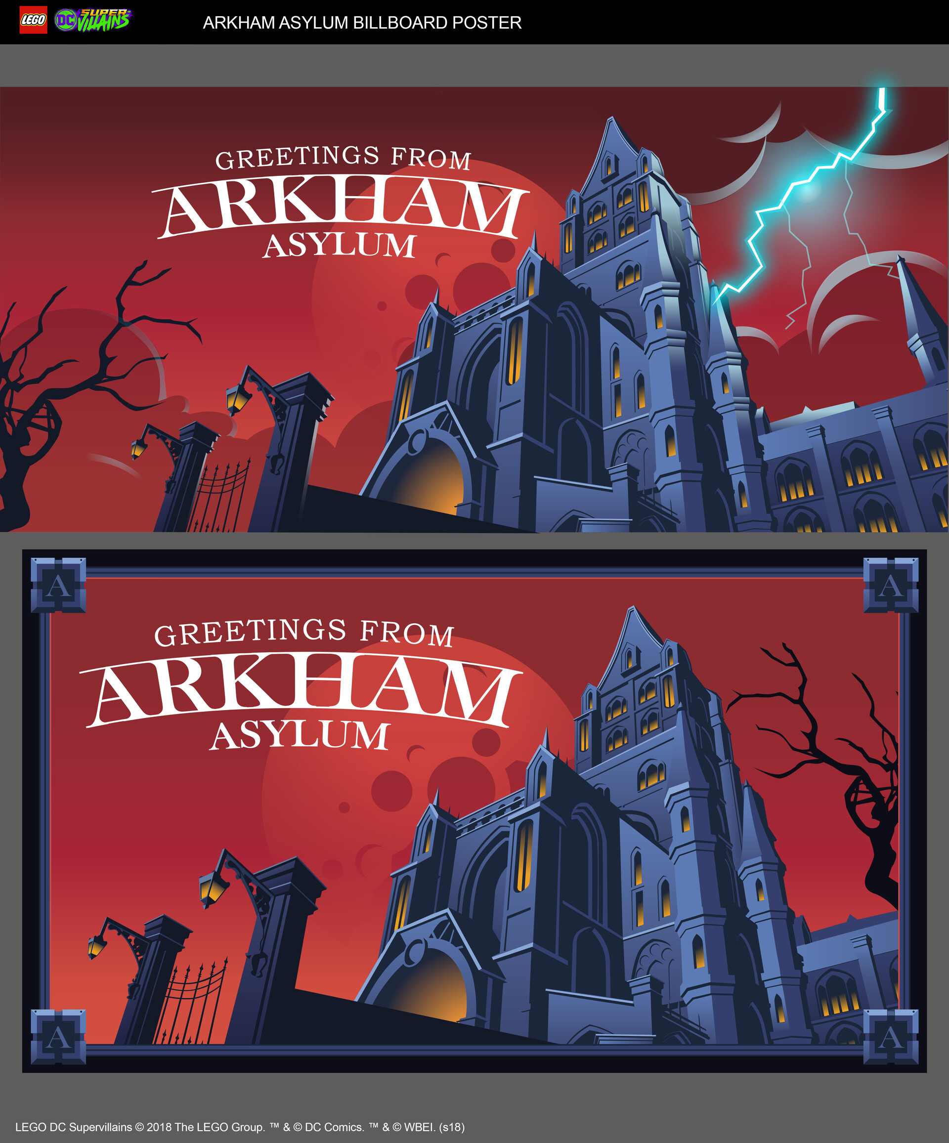 Lego dc super villains clearance arkham asylum