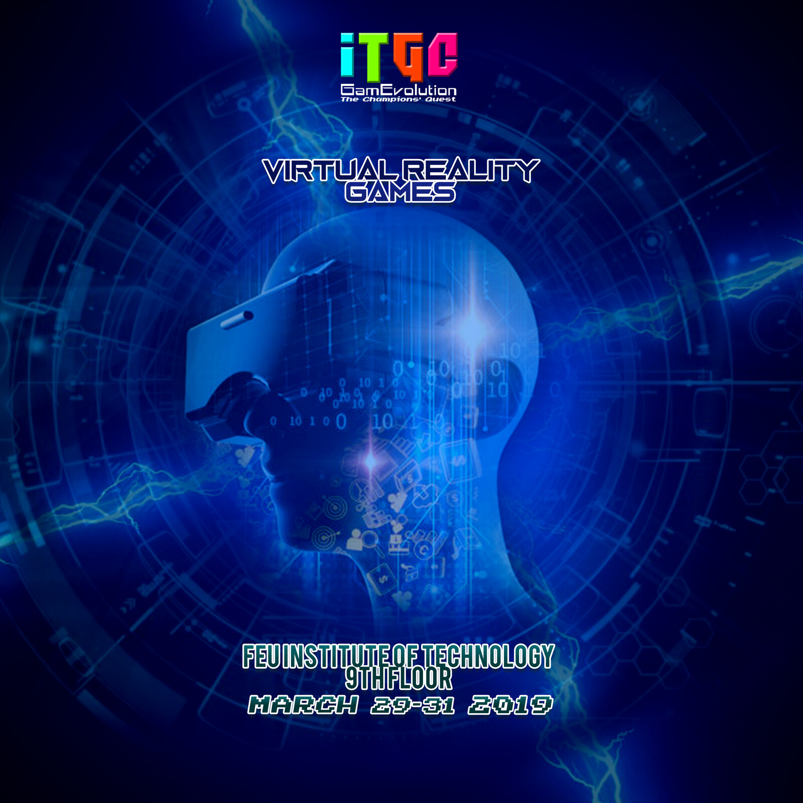 ITAM GAME CON 2019 VR Poster