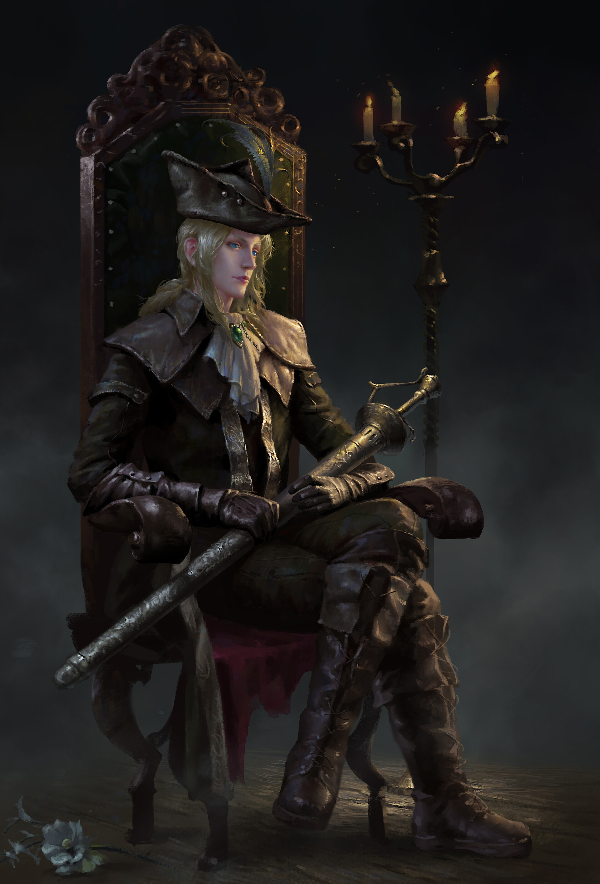 Bloodborne картина по номерам