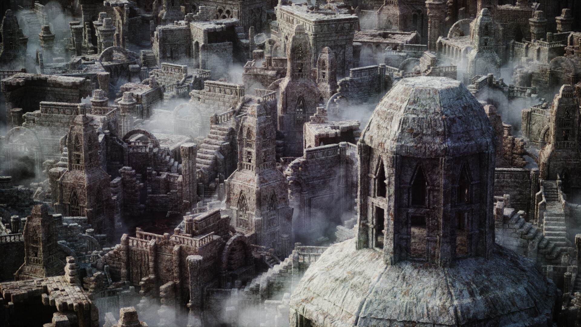 Osgiliath ruins
