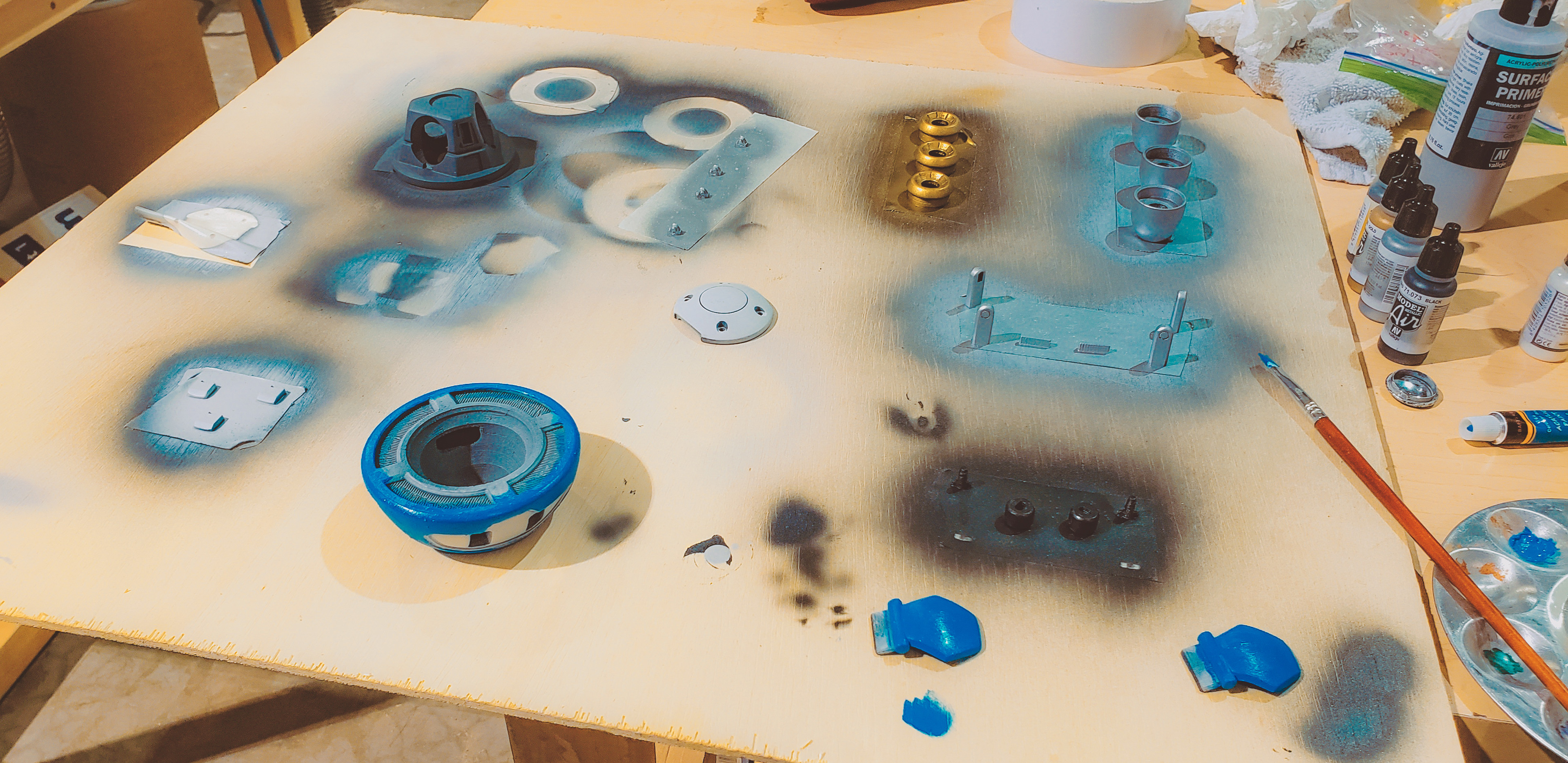 Painting Parts