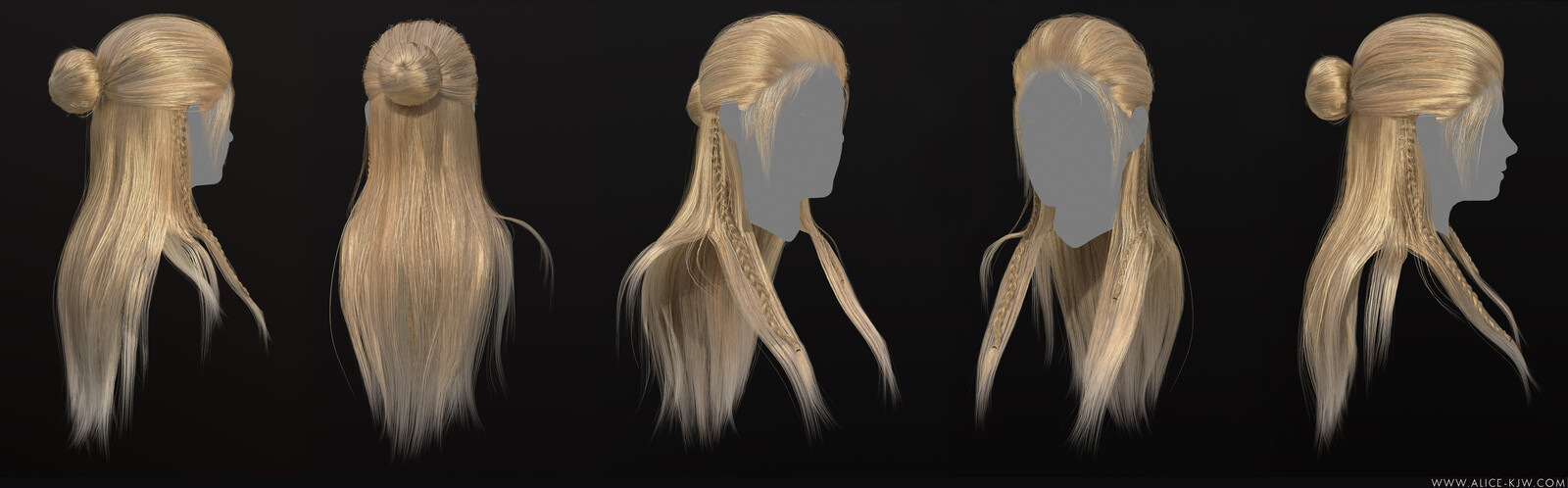 Long Hair with Braids