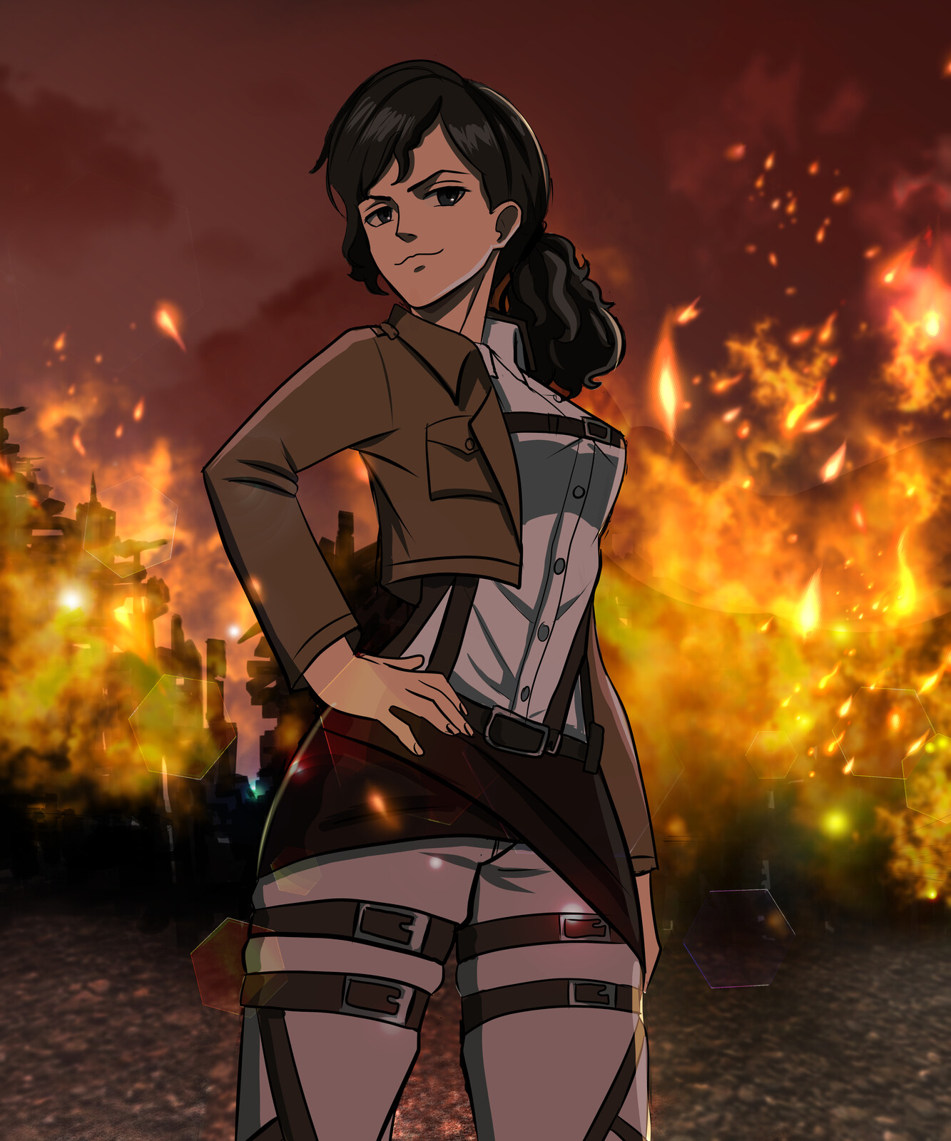Artstation Attack On Titan Oc Girl Raluca Stefan Valitse laajasta valikoimasta samankaltaisia kohtauksia. attack on titan oc girl raluca stefan