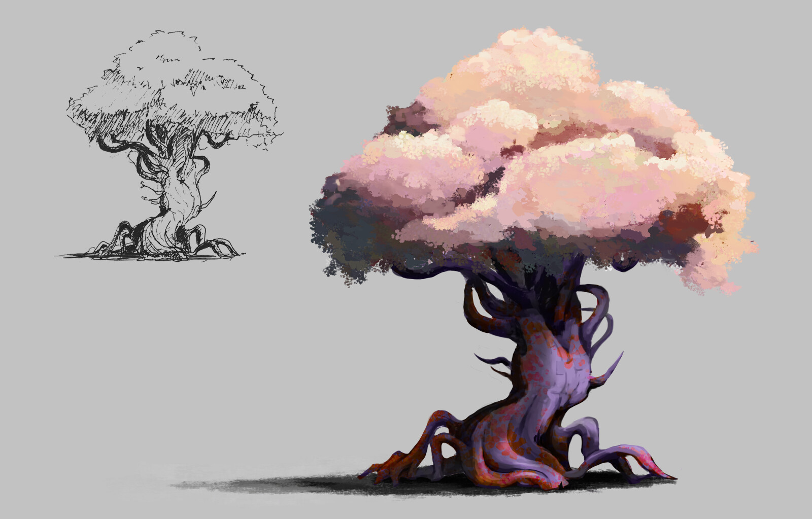 ArtStation - Concept Trees
