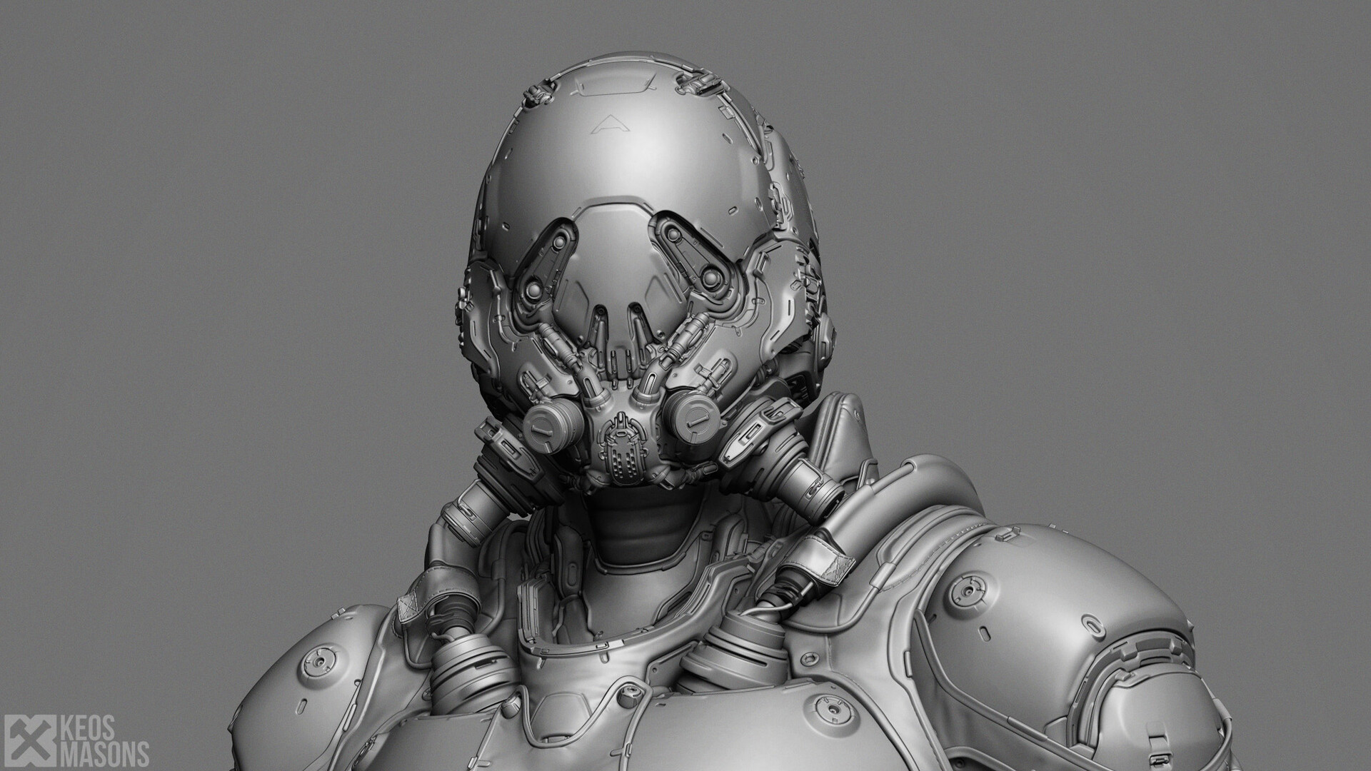 Marco Plouffe (Keos Masons) Zbrush 2019 ZRemesher workflow