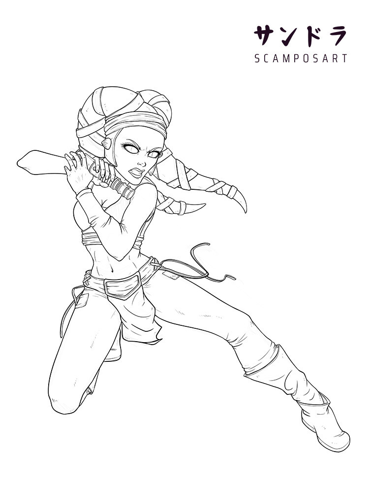 Artstation - Aayla Secura Fanart