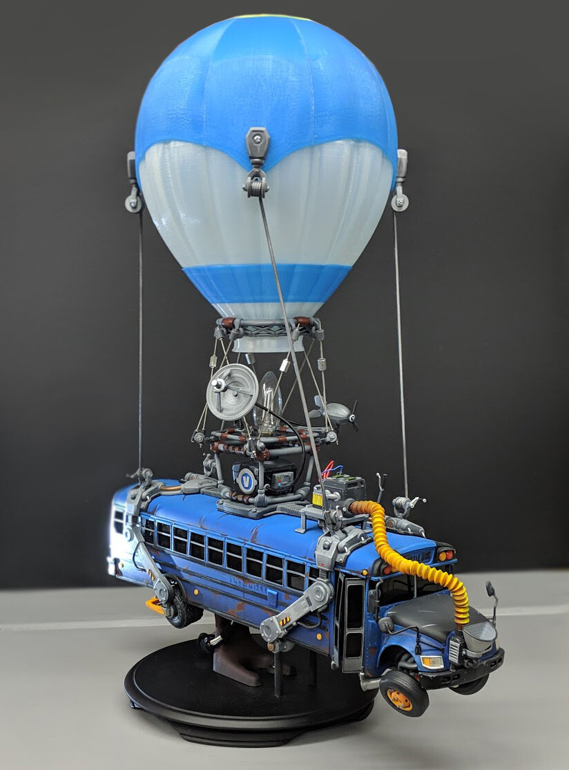 Mike Kime Battle Bus Lamp