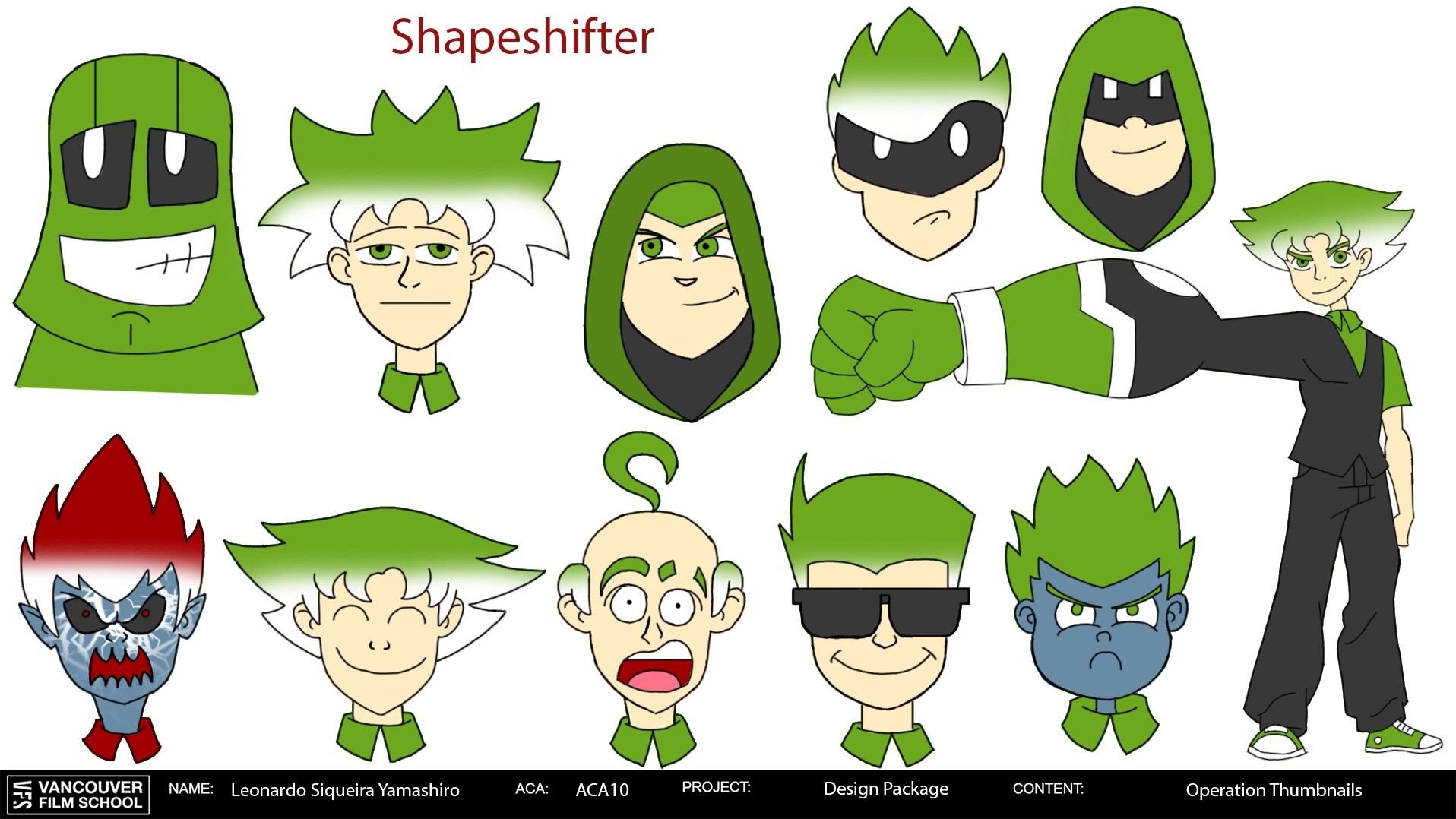 Leonardo Siqueira Yamashiro Superhero Civilian Concept Art
