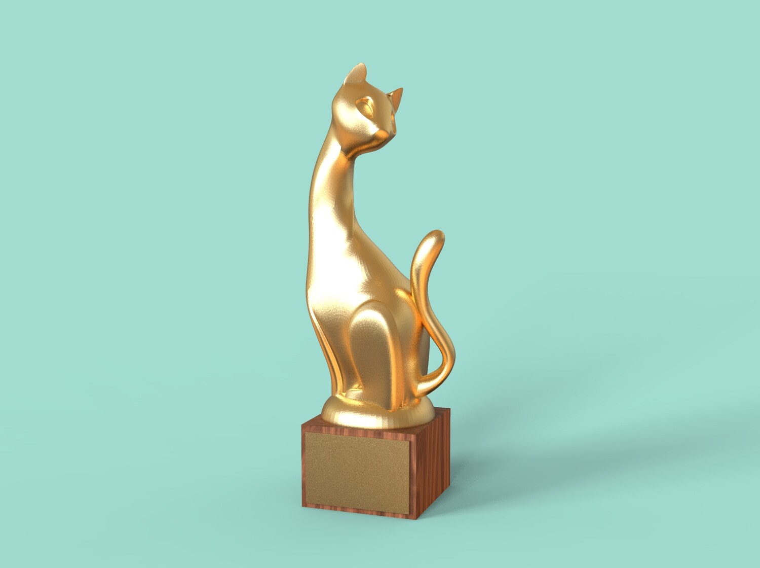 ArtStation - Cat trophy