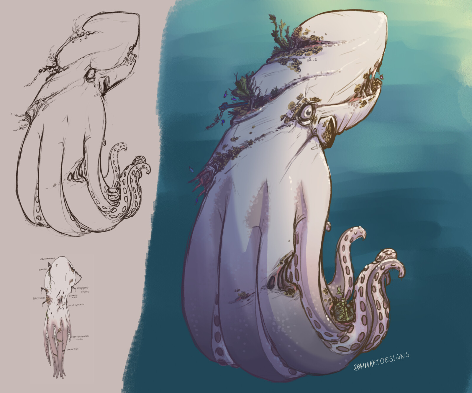 Море воров погибель кракена карта