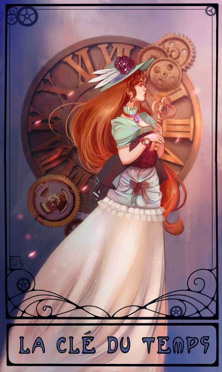Artstation La Cle Du Temps Celia Bourdet
