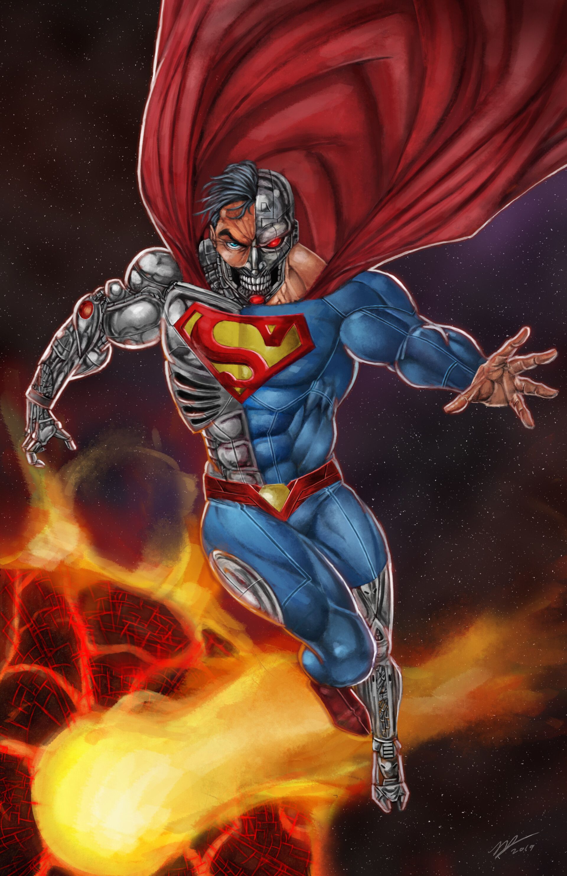 cyborg superman funko pop