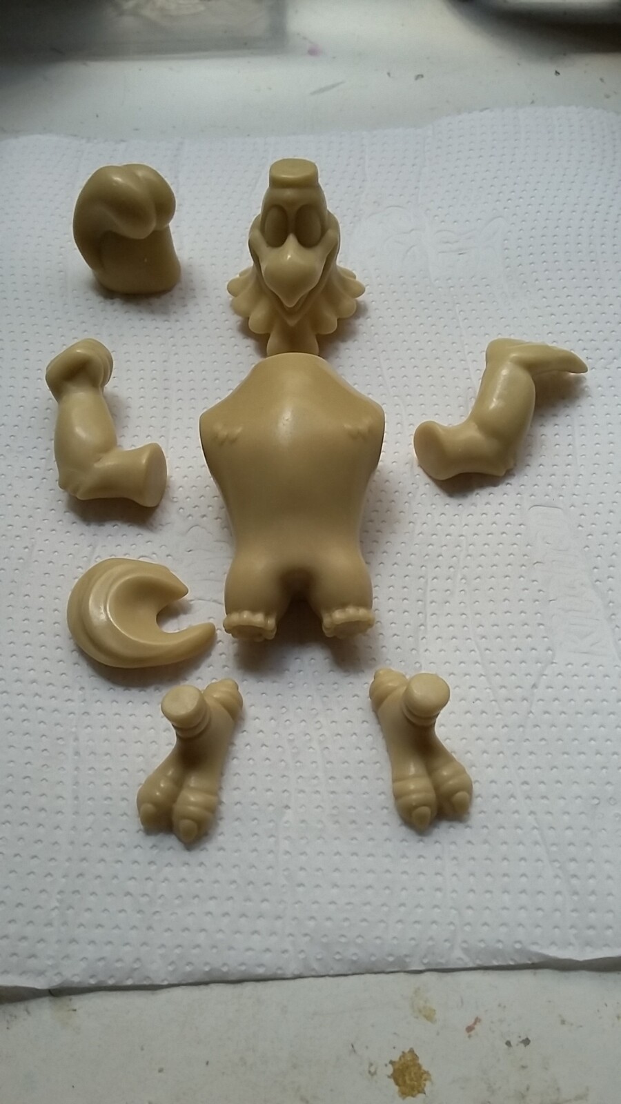 Wax sculpt